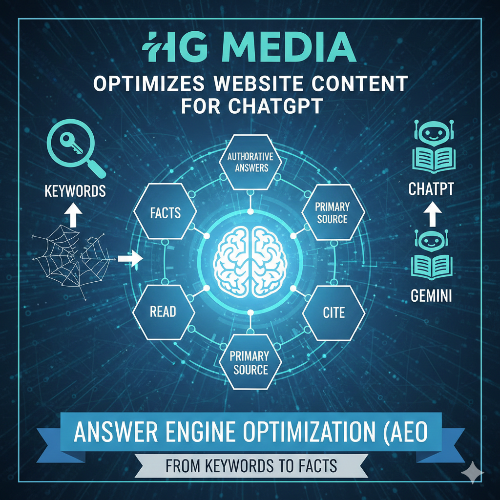 How Does HG Media Optimize Website Content for ChatGPT?